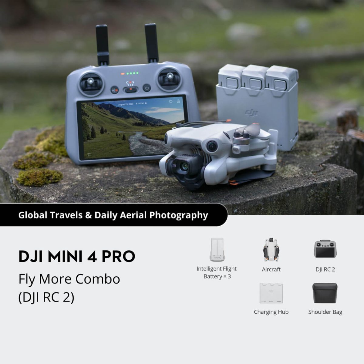 DJI Mini 4 Pro Fly More Combo (DJI RC 2) - Εικόνα 2