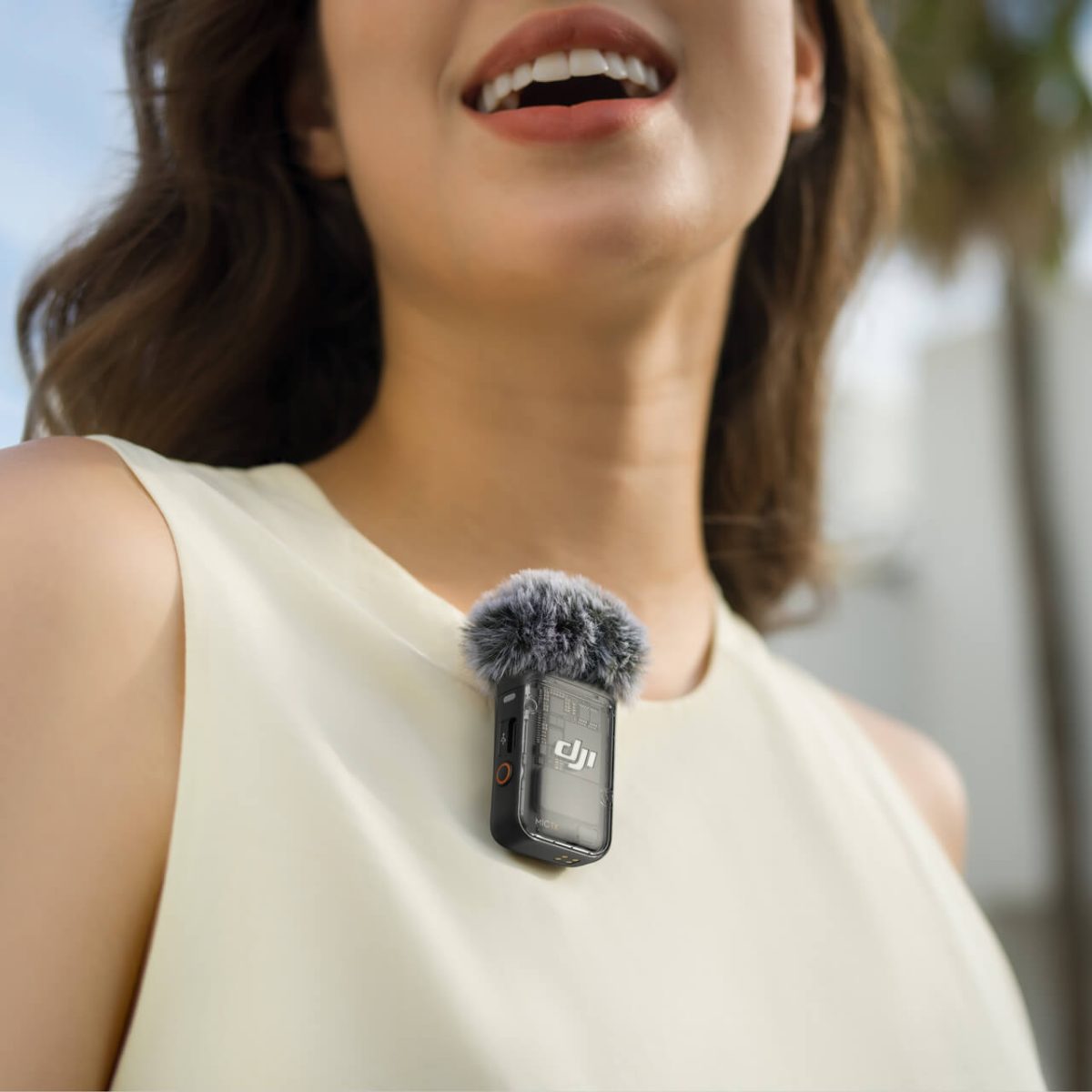 DJI Mic 2 Transmitter (Pearl White) - Εικόνα 2