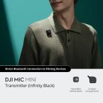 DJI Mic Mini Transmitter (Infinity Black) - Εικόνα 2