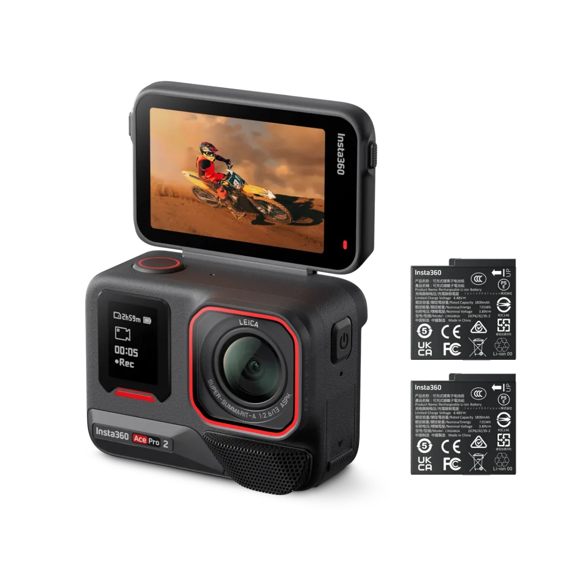 Insta360 Ace Pro 2 (Dual Battery Bundle) Action Camera - Image 1