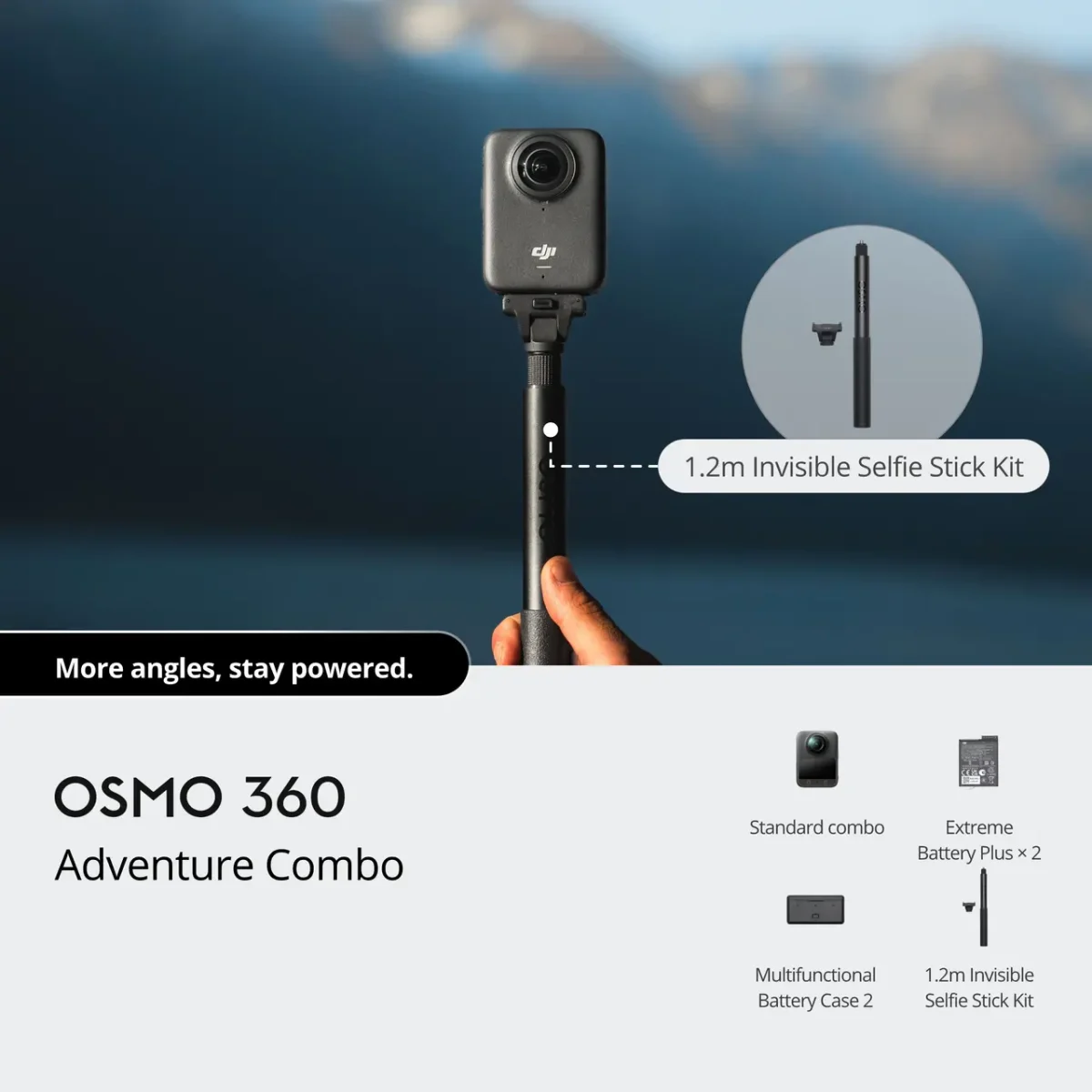 DJI Osmo 360 Adventure Combo - Εικόνα 2