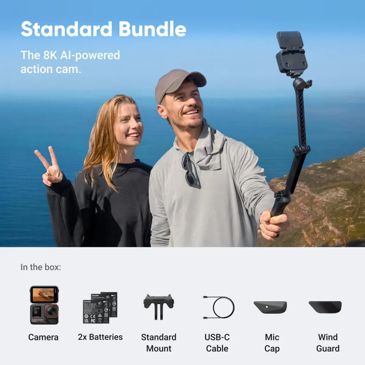 Insta360 Ace Pro 2 (Dual Battery Bundle) Action Camera - Image 2