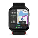 Garmin Venu X1 Black with Slate Titanium Caseback and Black ComfortFit Nylon Band - Image 2