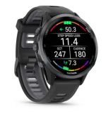 Garmin Forerunner 970 Titanium with Whitestone Case and Whitestone/Translucent Amp Yellow Band - Image 5