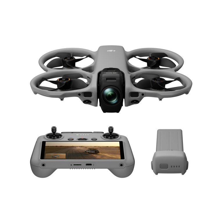DJI Avata 360 (DJI RC 2) FPV drone with propeller guards