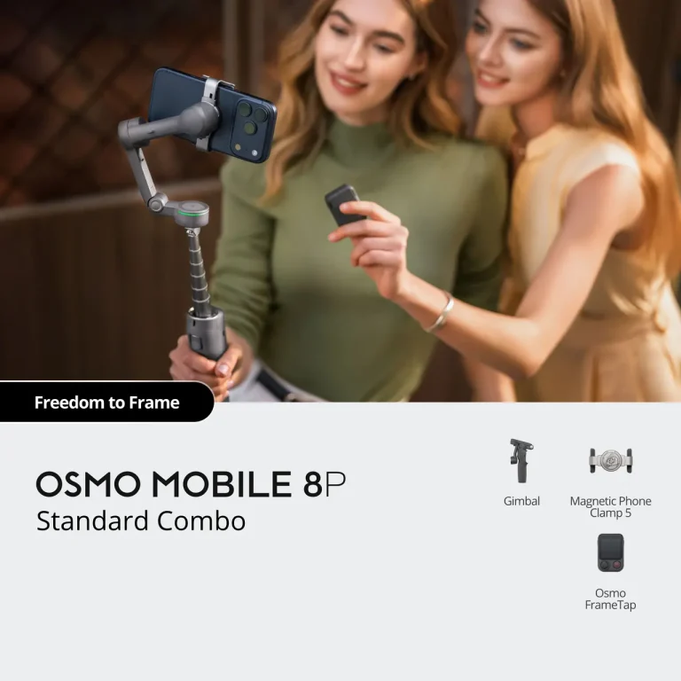 Osmo Mobile 8P smartphone gimbal stabilizer