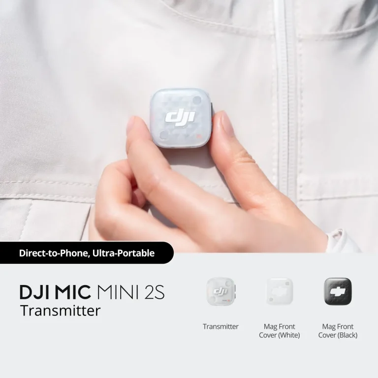 DJI Mic Mini 2S Transmitter wireless microphone transmitter