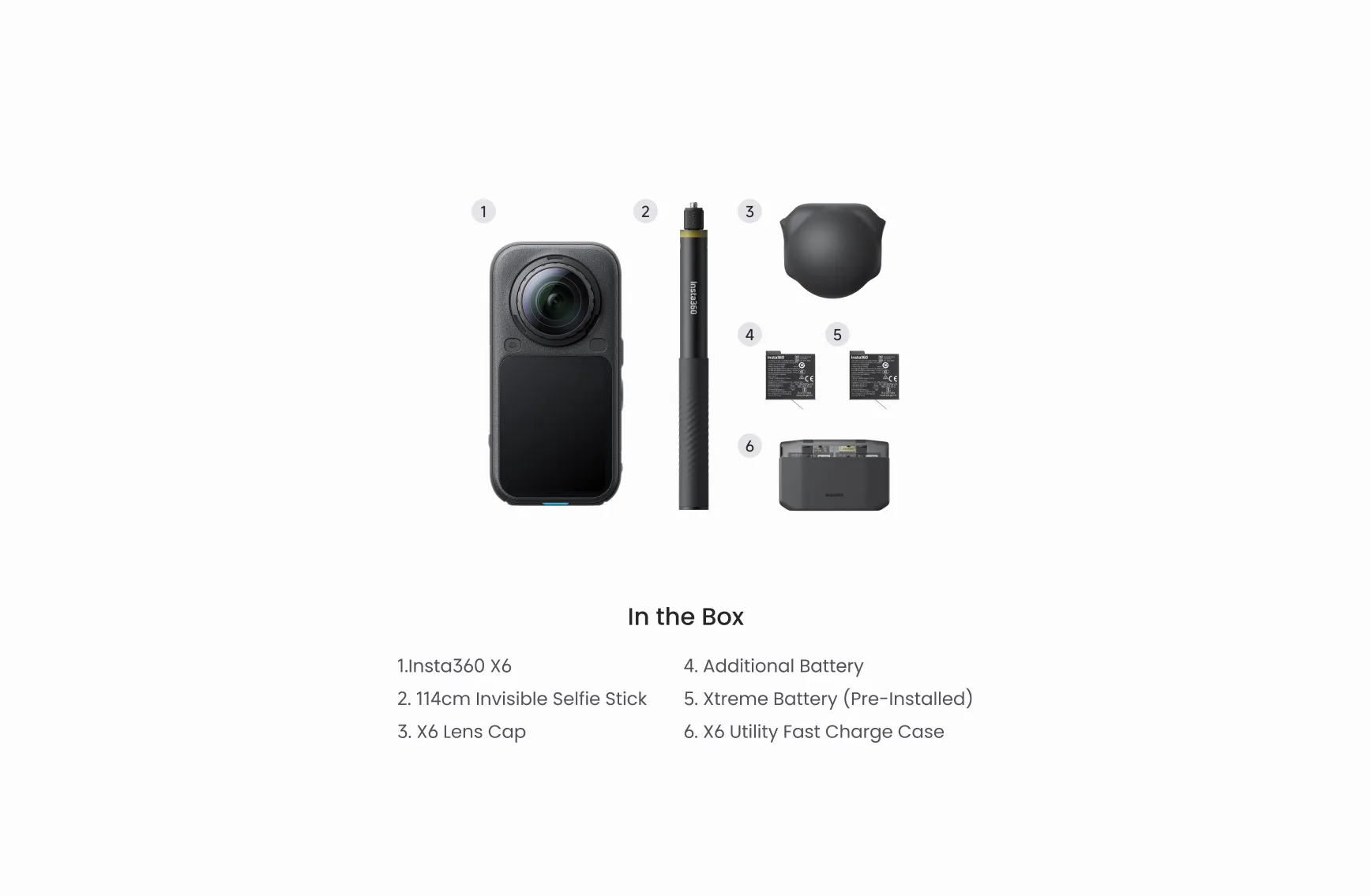 Insta360 X6 Essentials Bundle Greece Insta360 X6 Essentials Bundle